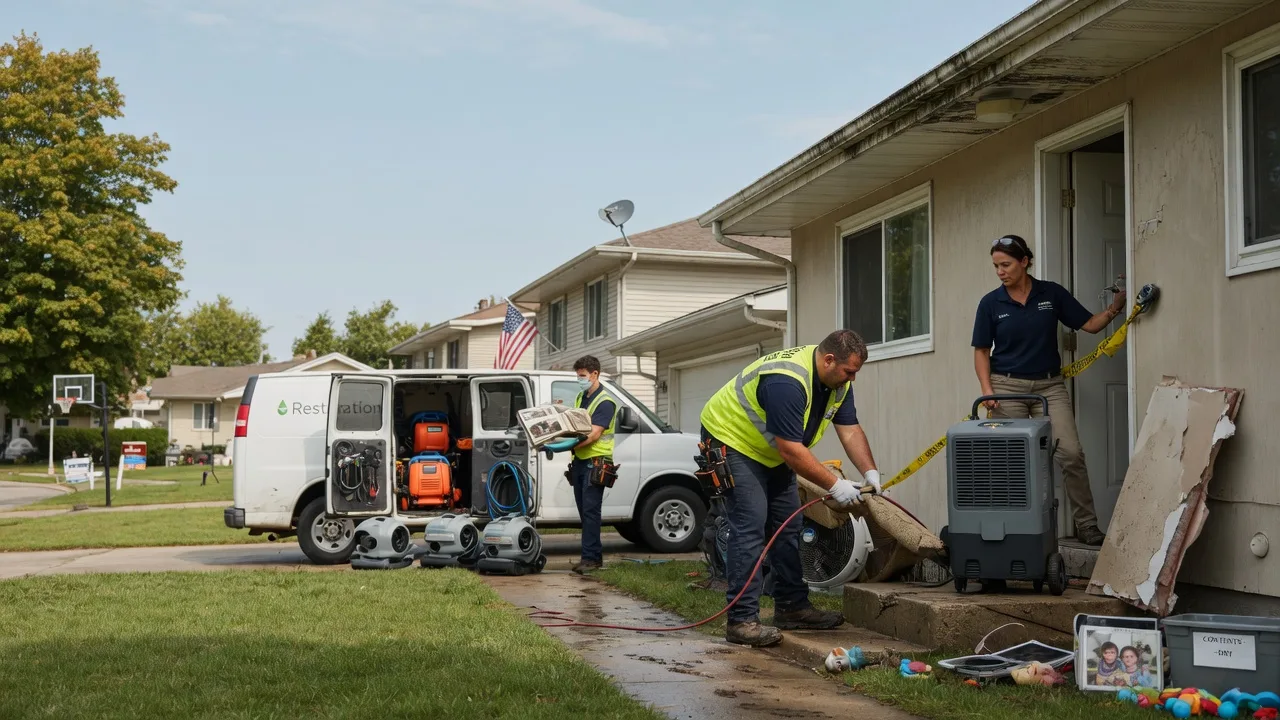 Water Damage Restoration in Ithaca, MI near me
